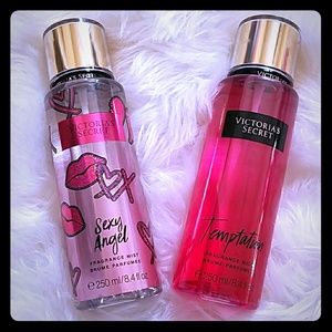 2 Victoria secret body sprays